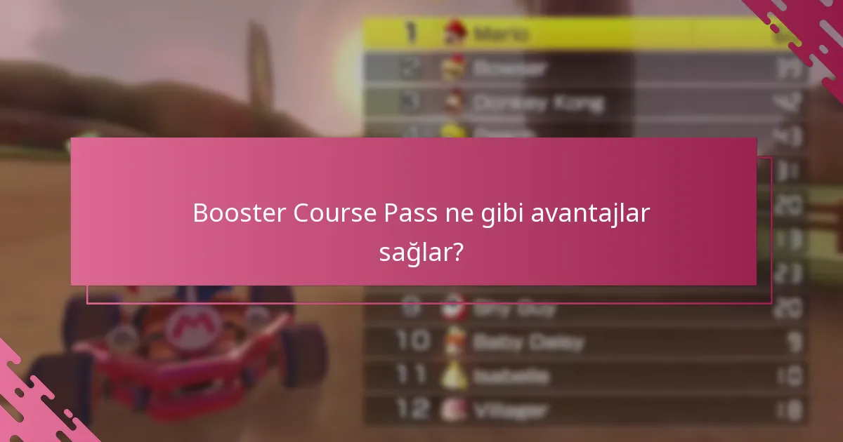 Booster Course Pass ne gibi avantajlar sağlar?