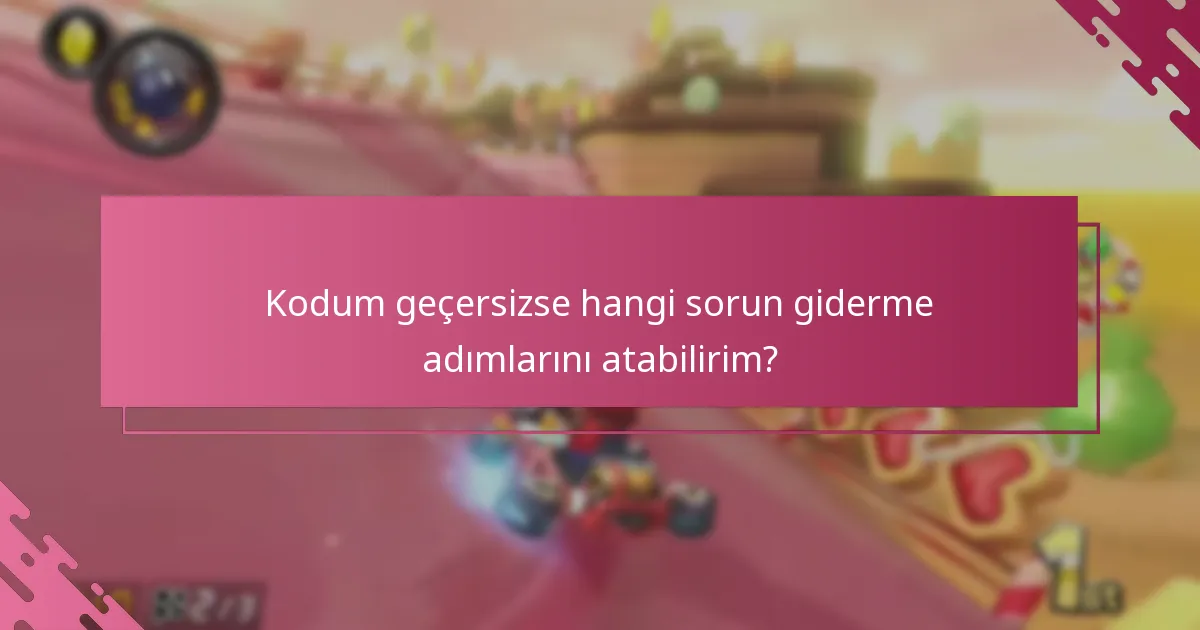 Mario Kart 8 Deluxe için Nintendo hesabımı nasıl doğrulayabilirim?
