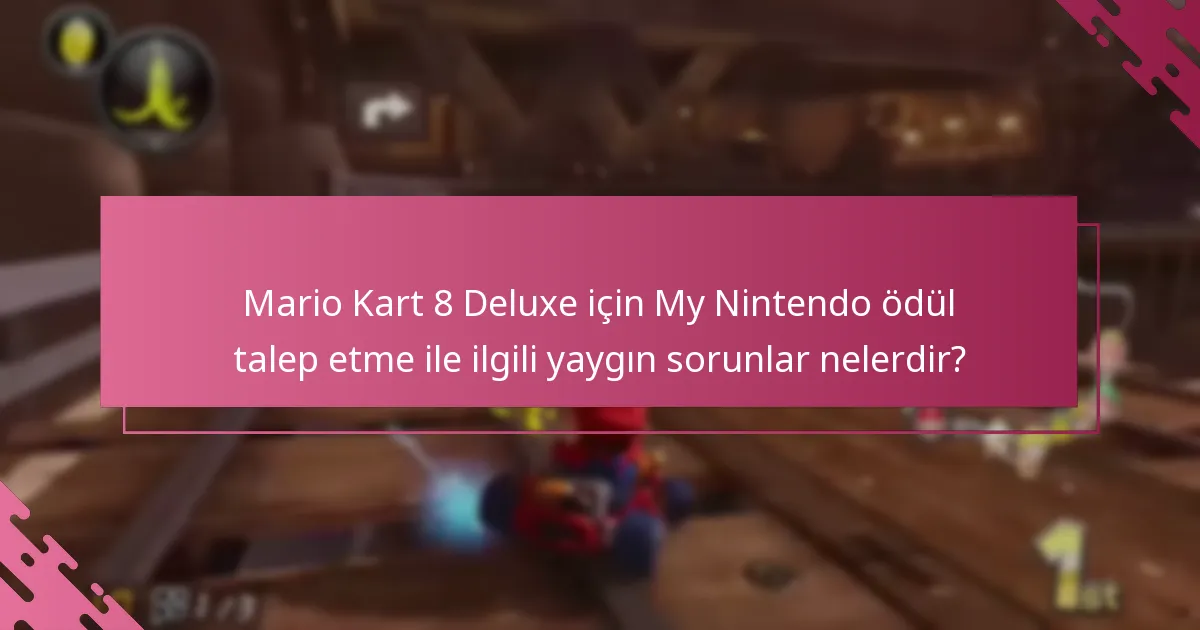 My Nintendo ödül talep etme sorunlarını nasıl giderebilirim?