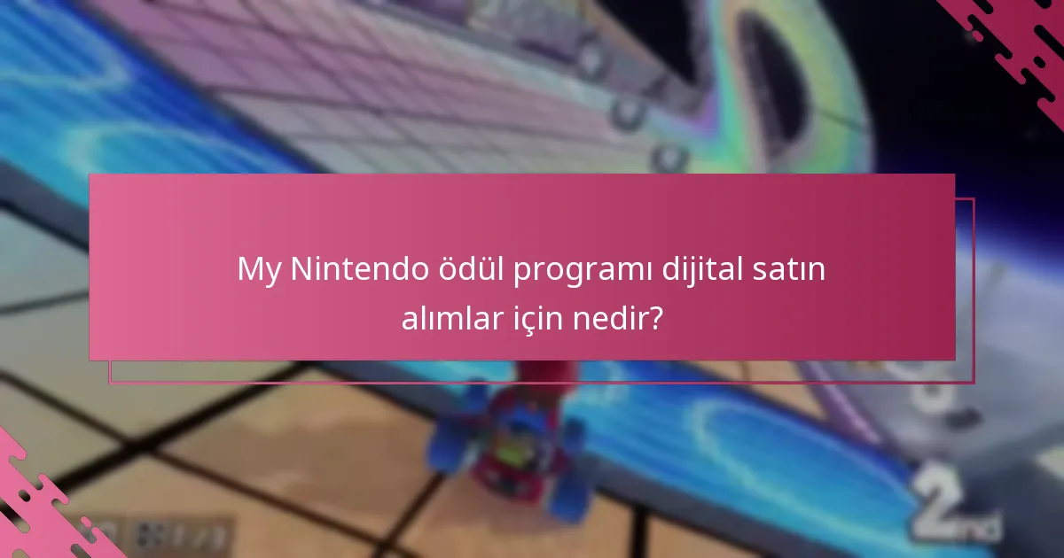 My Nintendo ödüllerini dijital satın alımlar için nasıl kullanabilirim?