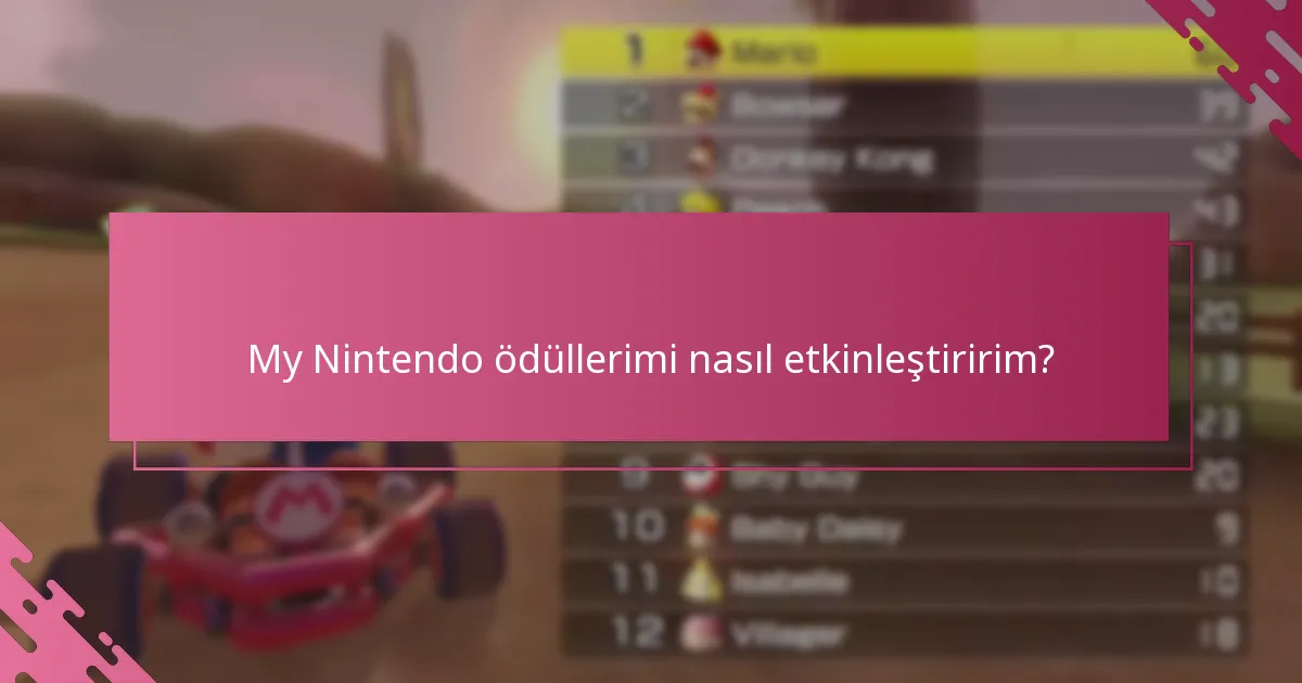 My Nintendo ödül talebi sırasında hangi yaygın sorunlar ortaya çıkmaktadır?